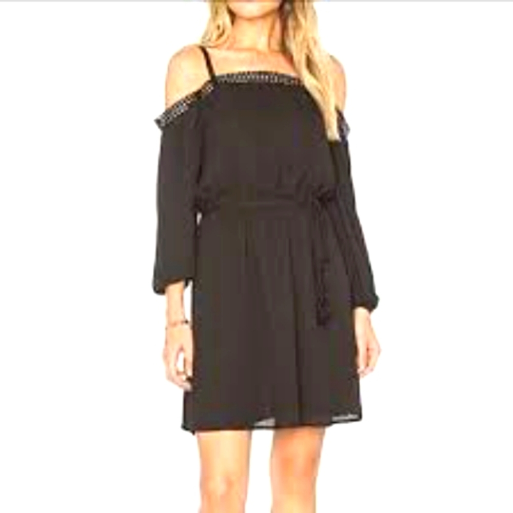 Rebecca Minkoff Black paradise dress size 6